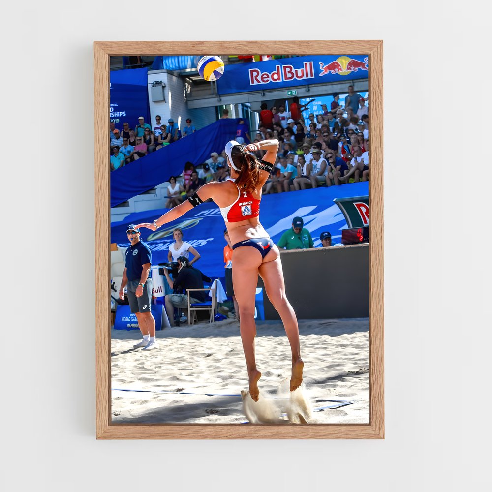 Poster Beach Blitz – affiche Beach-volley (vue 4)